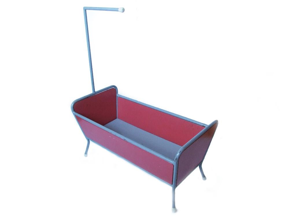 vintage poppenwieg, Ophalen, Gebruikt, Babypop