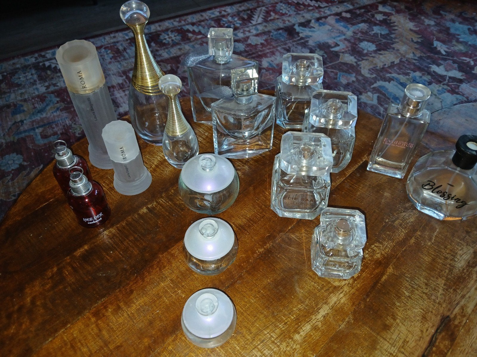Diverse lege parfumflesjes - Decoratie of verzameling, Verzamelen, Parfumverzamelingen, Ophalen, Gebruikt, Parfumfles