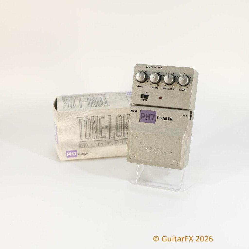 Ibanez PH7 Tonelok Phaser (s/n 02400176, incl. doosje), Gebruikt, -, -, Ophalen of Verzenden