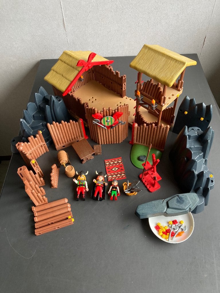 Playmobil  Viking fort 3151, Kinderen en Baby's, Speelgoed | Playmobil, Losse onderdelen, Ophalen of Verzenden, Zo goed als nieuw