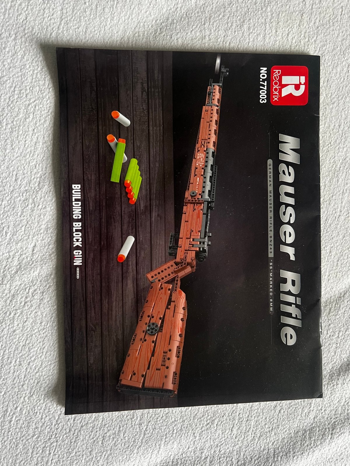 Redoox Mauser Rifle lego bouwset - Speelgoedgeweer, Ophalen of Verzenden, Zo goed als nieuw, Overige merken