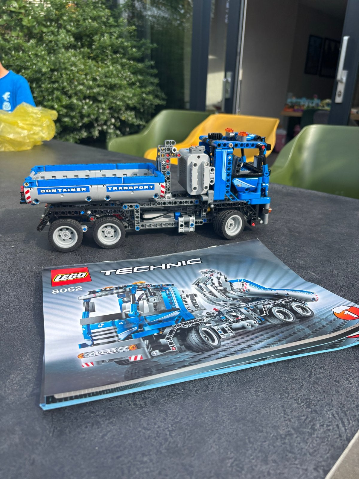Lego Technic 8052 Container Truck met instructies, Lego, Ophalen of Verzenden, Zo goed als nieuw, Complete set