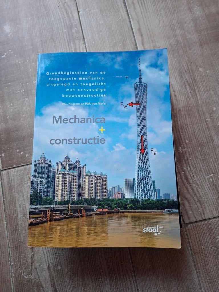 Bouw en staal.  Mechanica + Constructie, Boeken, Techniek, Ophalen of Verzenden, Zo goed als nieuw