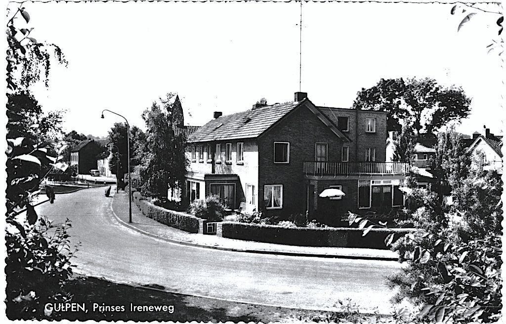 970002	Gulpen	Prinses Ireneweg	1970	zegel ged verwijderd, Ophalen of Verzenden, 1960 tot 1980, Gelopen, Limburg