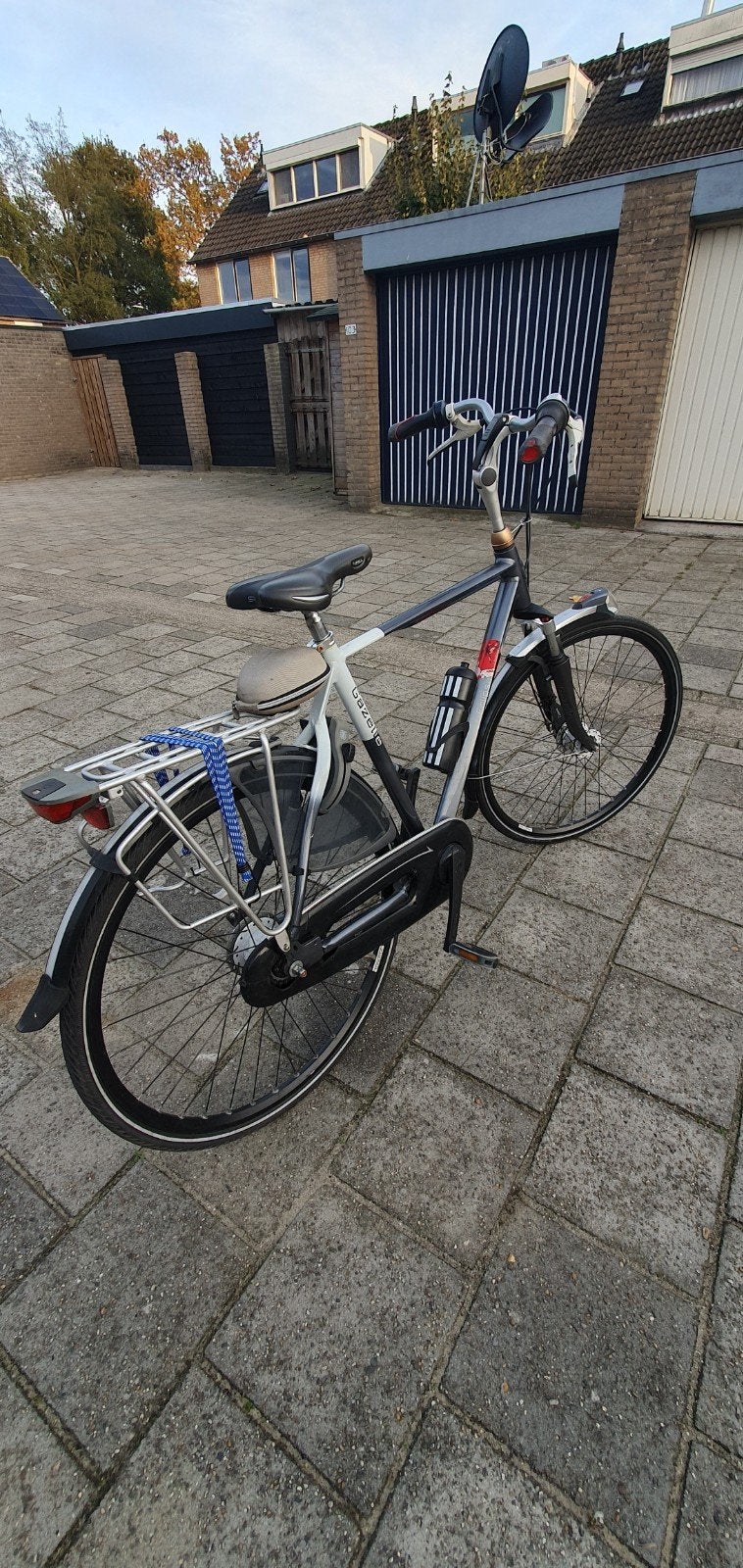 Herenfiets in goede staat puntgaaf.merk van GAZELLE., Fietsen en Brommers, Fietsen | Jongens, Zo goed als nieuw, Gazelle, Trommelrem