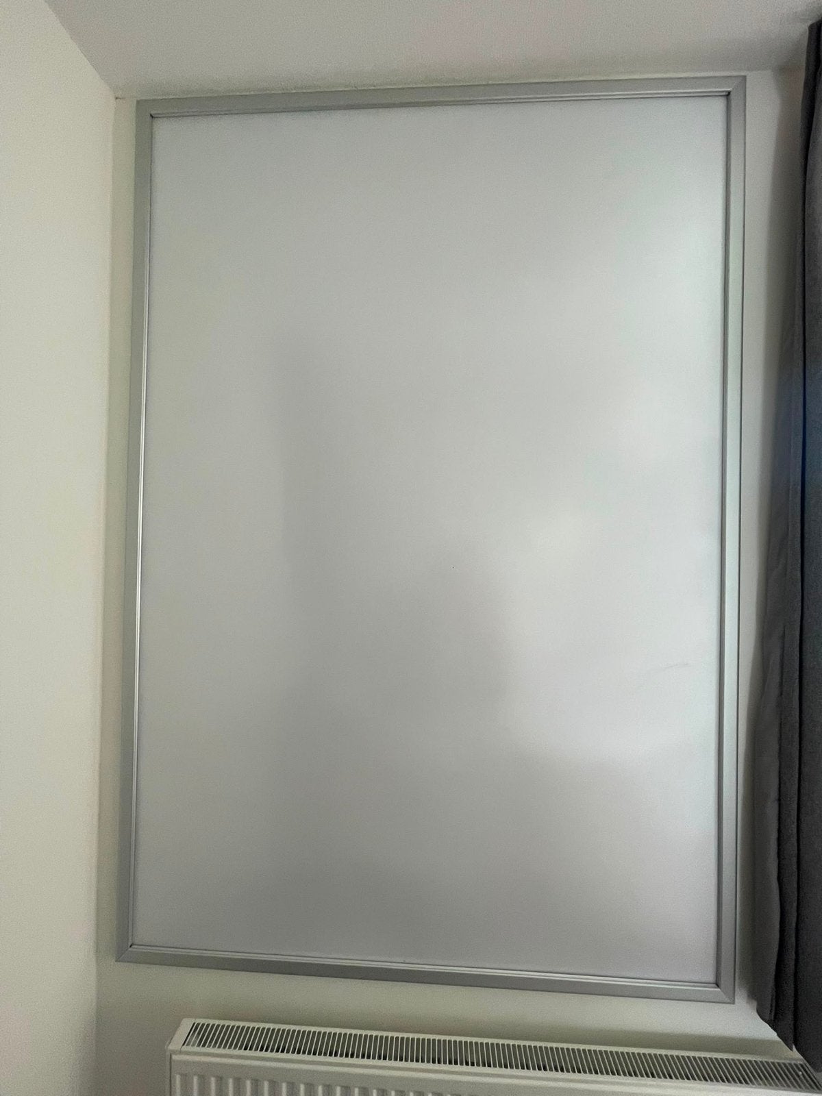 Grote kliklijst Postermaat	ABRI (118,5x175 cm), Ophalen, Gebruikt, Hout, Zilver