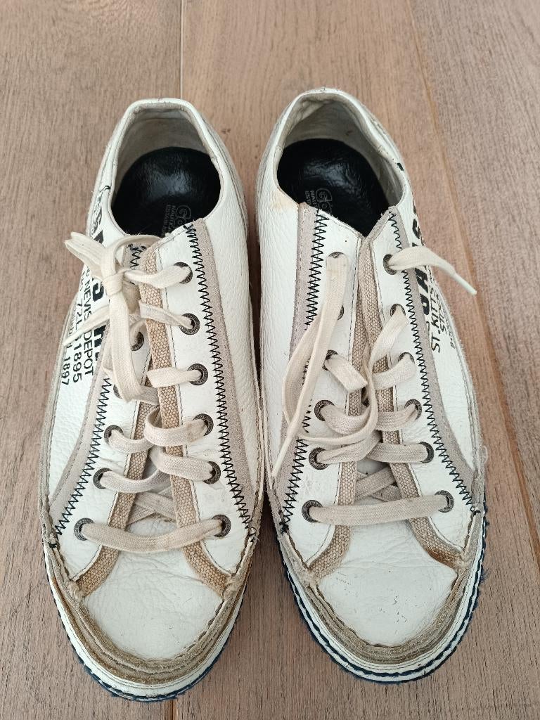 Gaastra sneakers bootschoenen maat 46 kleur wit creme, Gaastra, Wit, Ophalen of Verzenden, Sneakers of Gympen