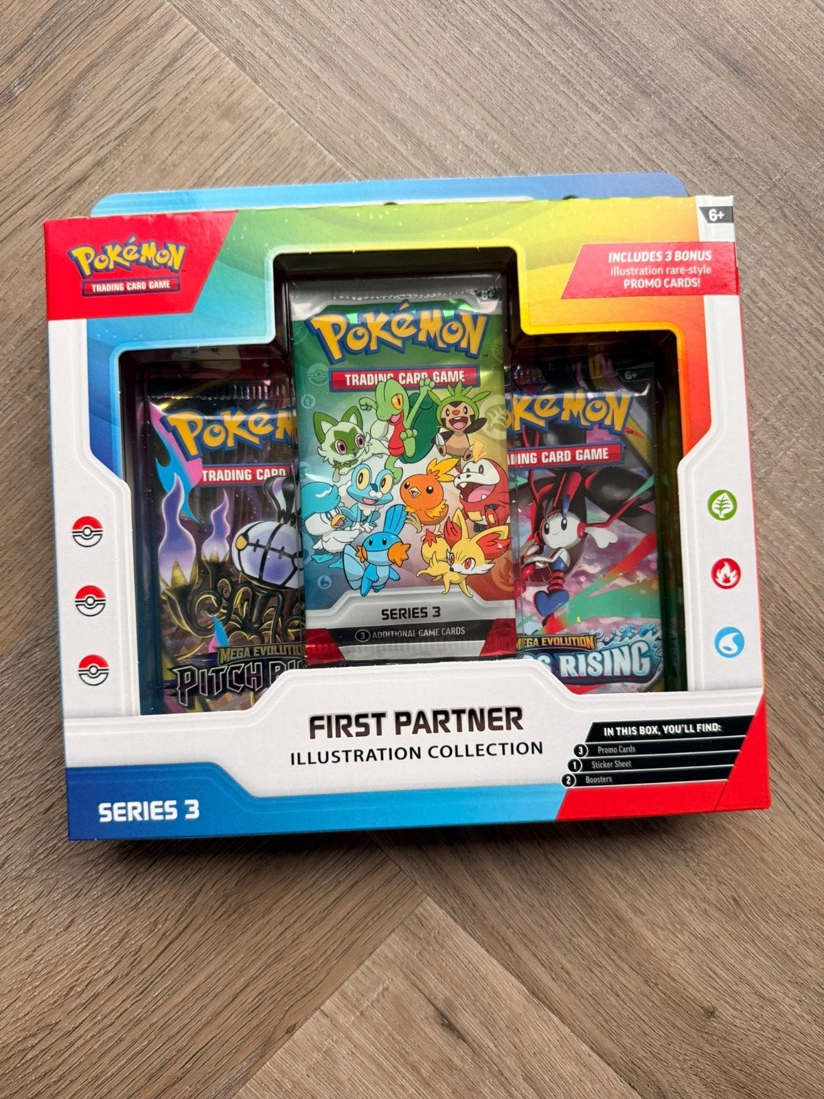 Bulk pokémon First Partner Illustration Collection Series 3, Ophalen of Verzenden, Nieuw, Boosterbox
