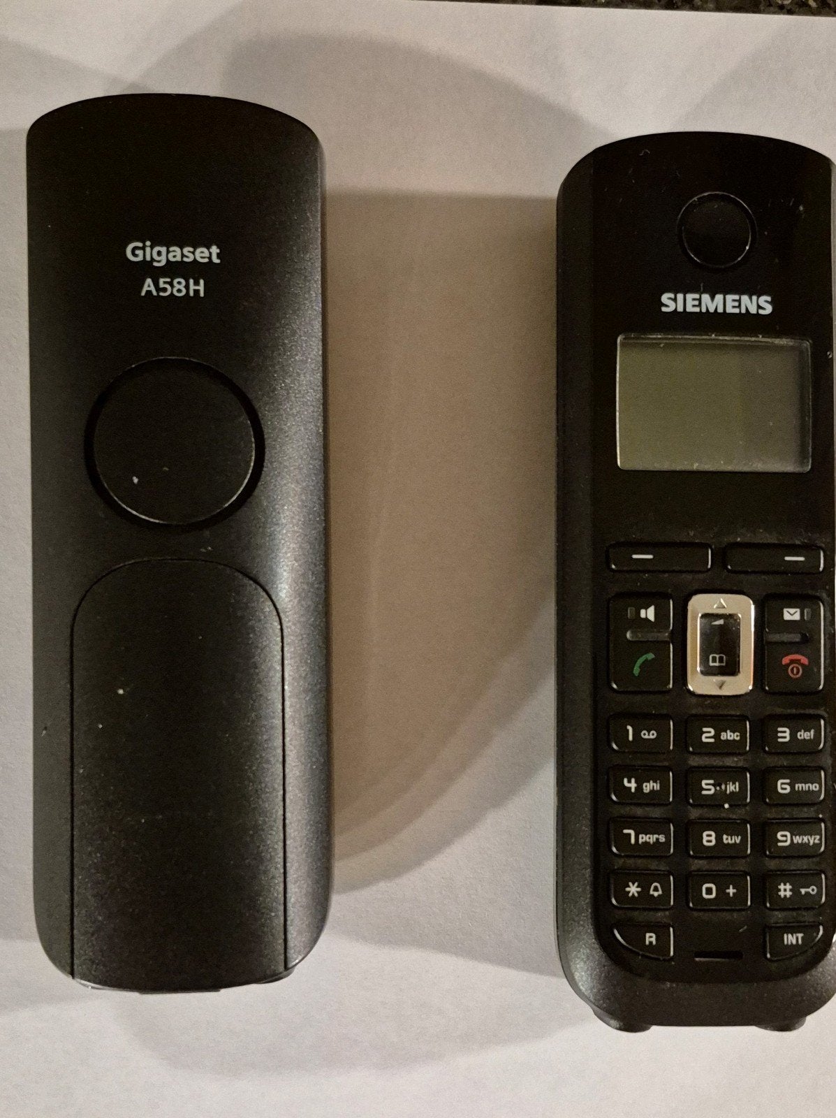 Siemens Gigaset A585 Duo DECT telefoon (excl. batterijen), Telecommunicatie, Ophalen, Gebruikt, 2 handsets