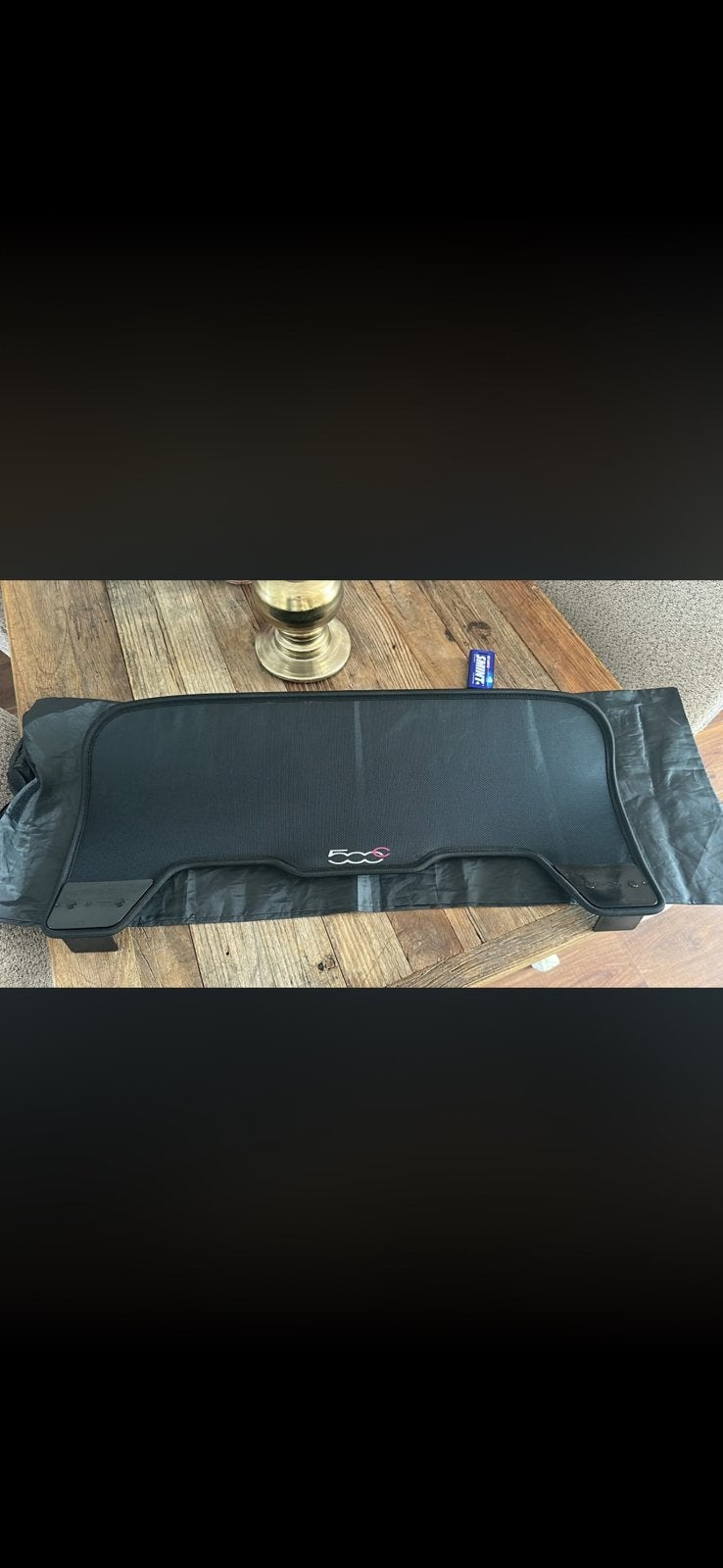 Fiat 500 windscherm incl opberghoes, Ophalen of Verzenden, Zo goed als nieuw