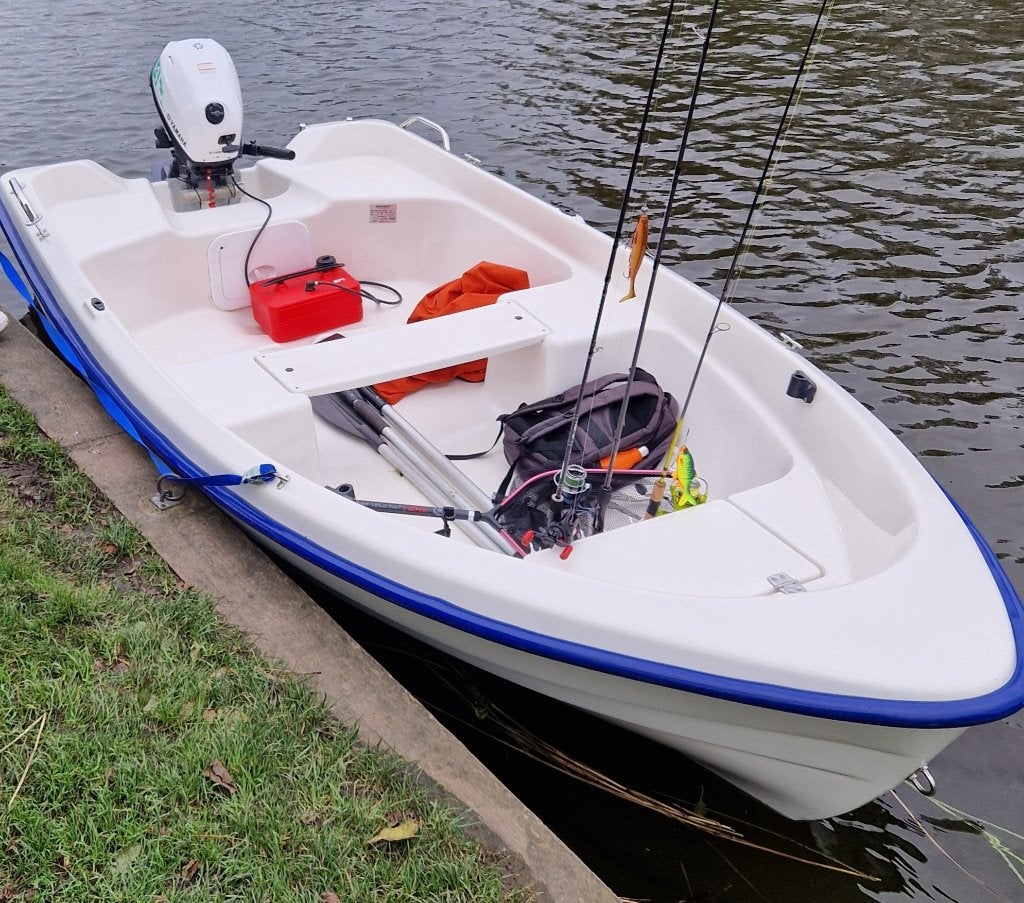 Quicksilver 360 fish, Watersport en Boten, Vis- en Consoleboten, Gebruikt, Quicksilver, Viertaktmotor, Benzine, Tot 10 pk, Buitenboordmotor