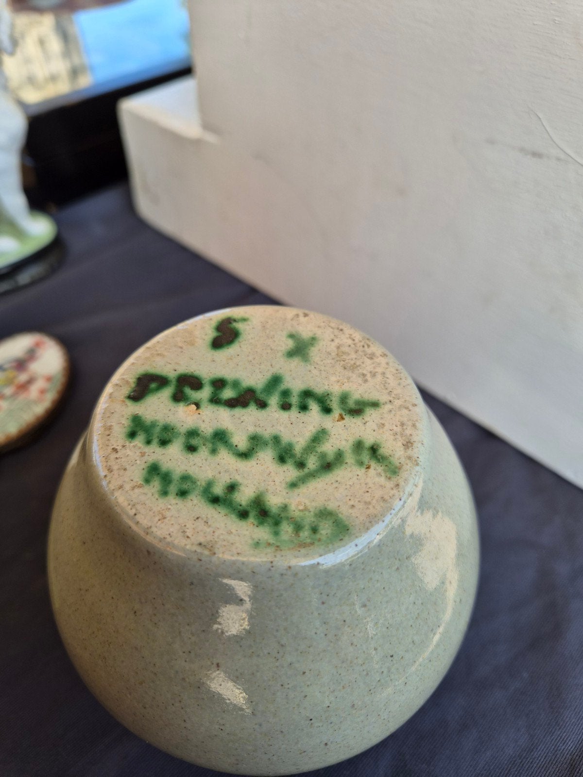 de Zwing Noordwijk Holland plateel potje, Antiek en Kunst, Ophalen of Verzenden