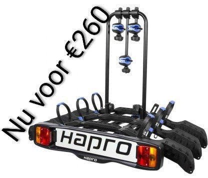 Hapro Atlas Active 3 Fietsendrager | Voor 3 fietsen | Nieuw, Auto diversen, Fietsendragers, Ophalen, 3 fietsen of meer, Elektrische fiets
