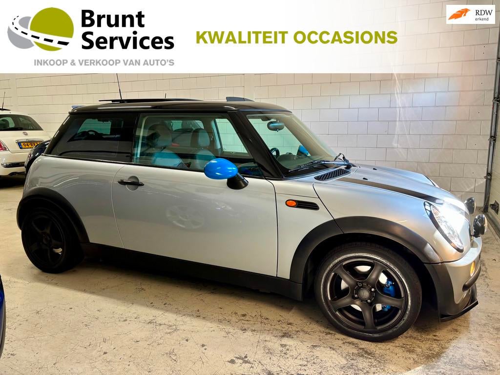 Mini Mini 1.6 Cooper Chili Sport|Panodak|Leer|Airco|Onderhou, Voorwielaandrijving, 1025 kg, 15 km/l, Gebruikt