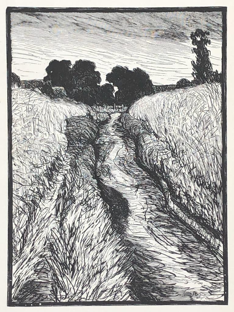 Mooie kunst bij het Grafiekkabinet Reinhold Hoberg, Ophalen of Verzenden