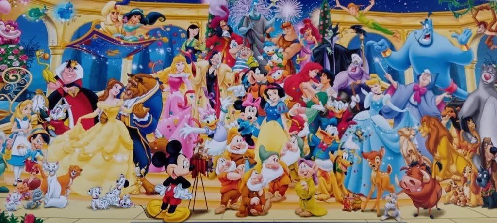 langwerpige disney puzzel 1000 stukjes compleet, Ophalen of Verzenden