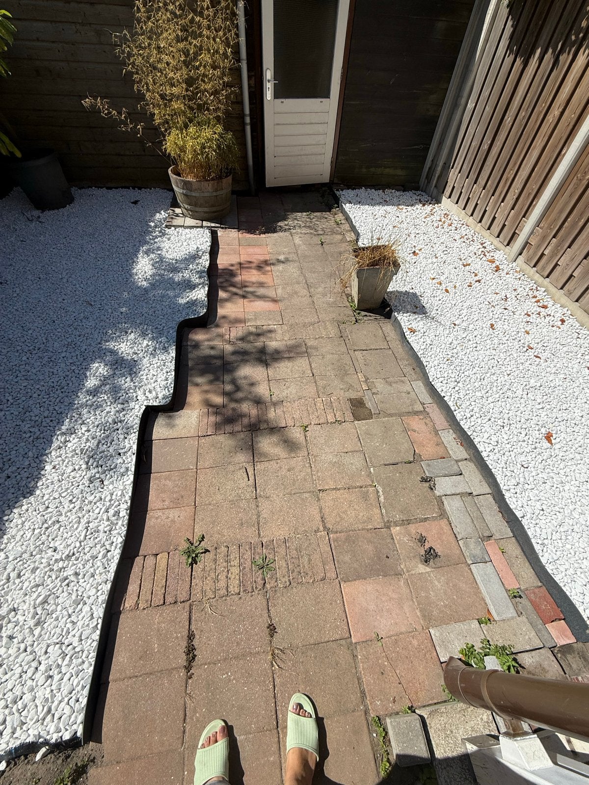 Gebruikte terrastegels - 30x30 cm, Ophalen, Overige materialen, Gebruikt, 5 tot 10 m²
