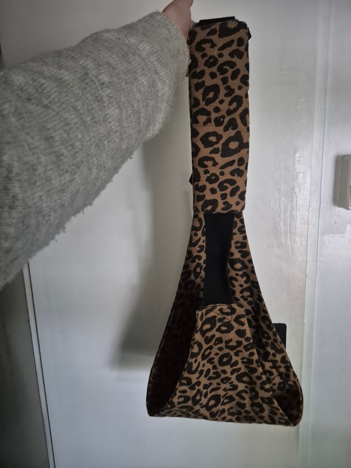 Nieuwe panterprint draagdoek voor baby/kleuter, Kinderen en Baby's, Overige merken, Zij, Draagdoek, Nieuw