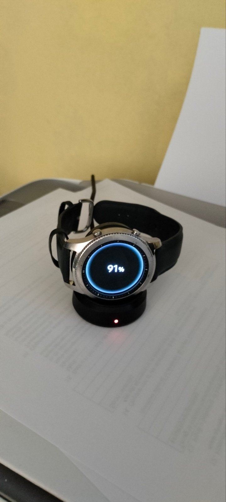 Samsung Gear S3 Classic Smartwatch - Zilver/Zwart, Ophalen, Gebruikt, Samsung, Waterdicht