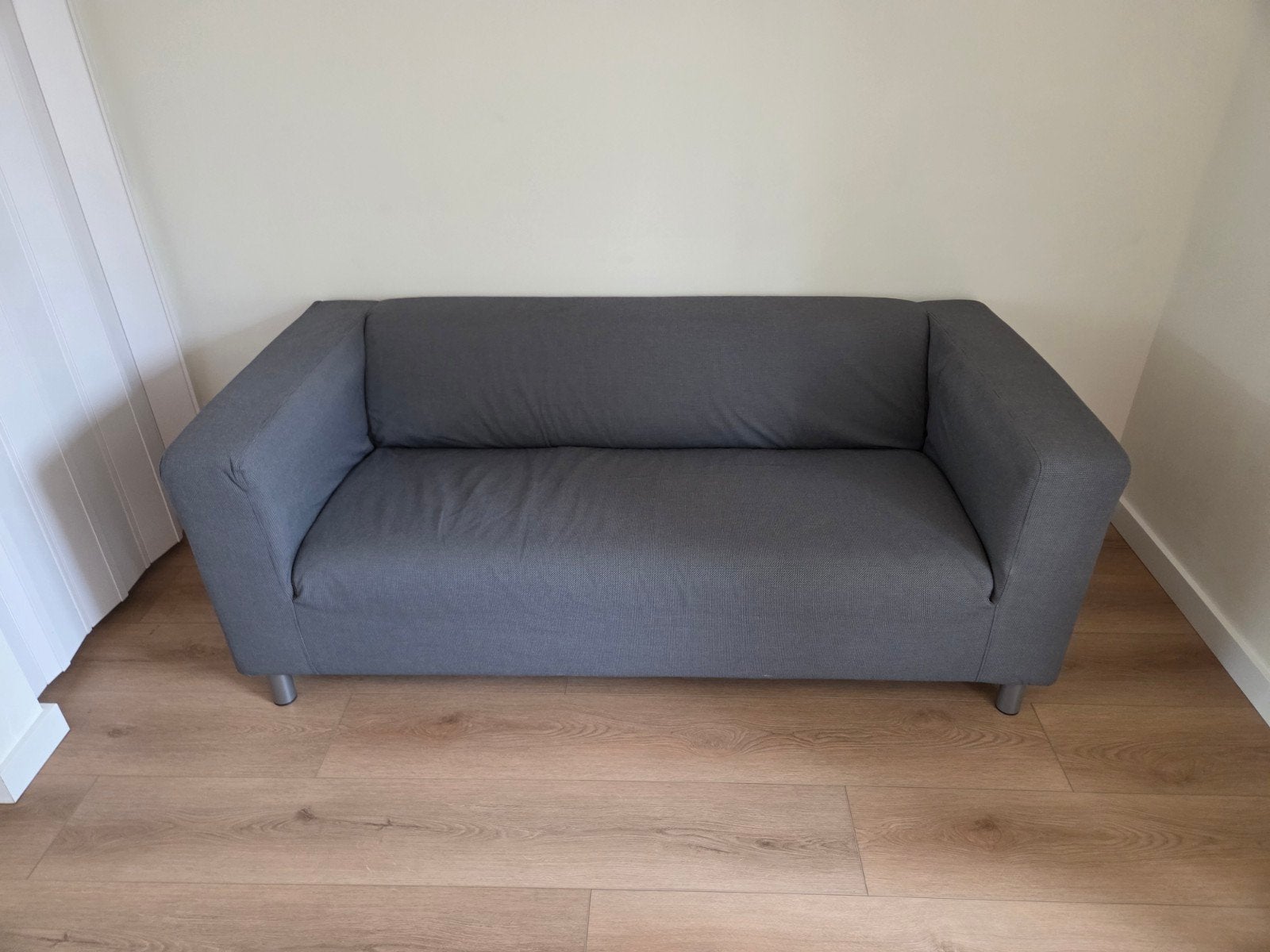 Ikea Klippan Bank - grijs, Ophalen, 150 tot 200 cm, Tweepersoons, 75 tot 100 cm