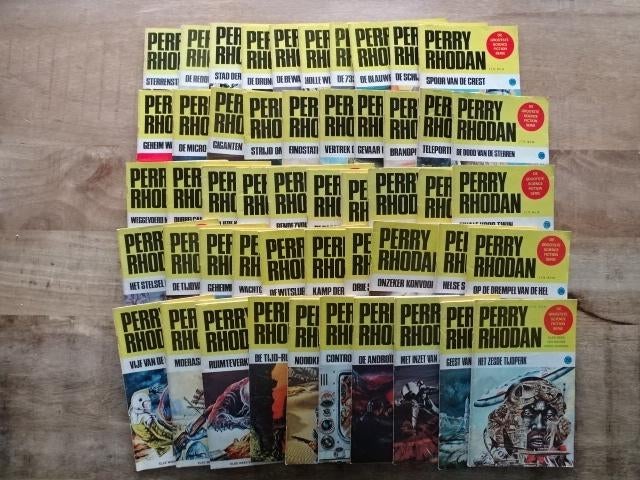 Perry Rhodan tijdschriften nr 201 tm 250, Ophalen of Verzenden, Gelezen