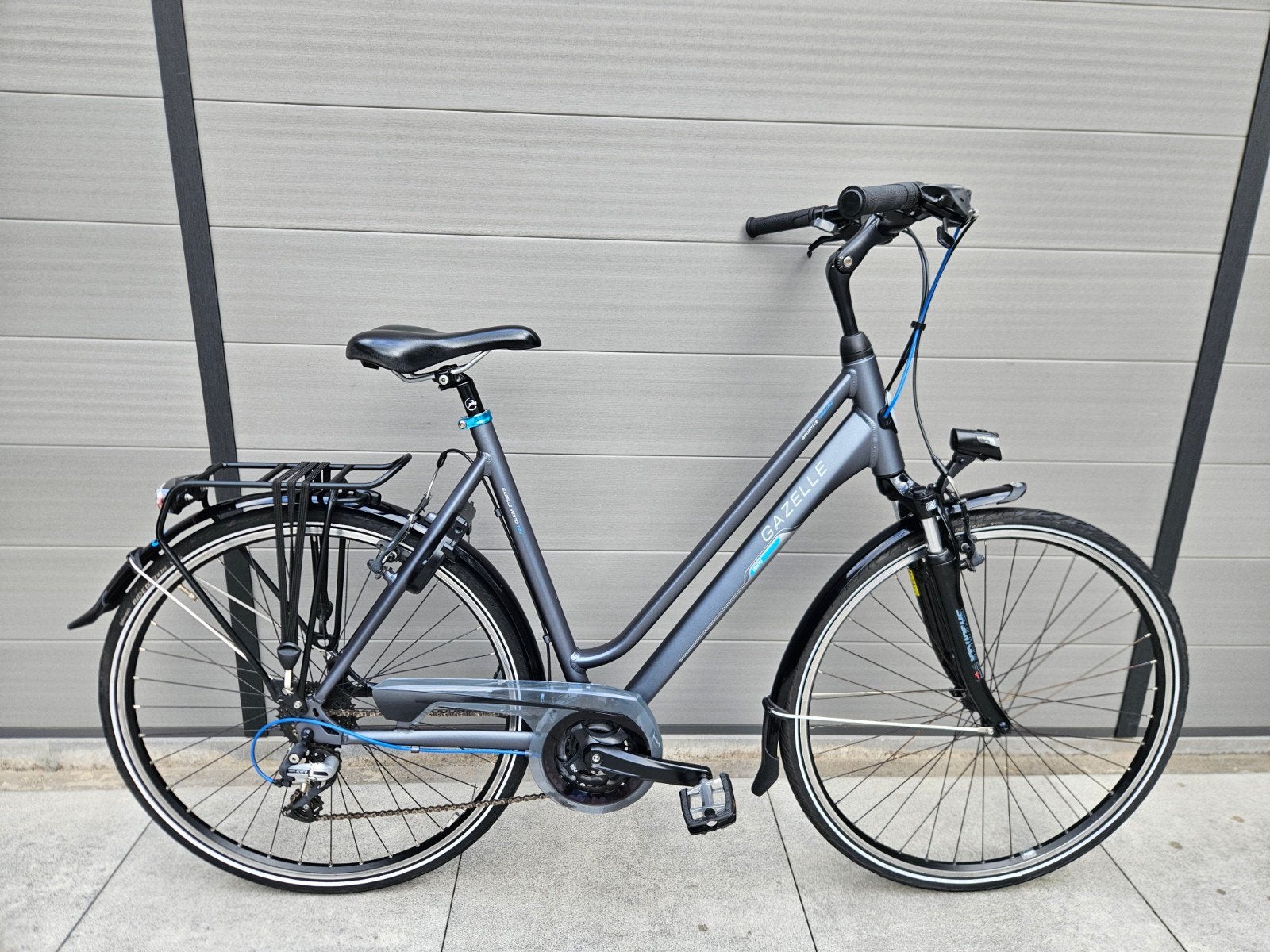 Gazelle Vento Sportieve trekking in topstaat 57 cm, Ophalen, Velgrem, Versnellingen, 56 cm of meer
