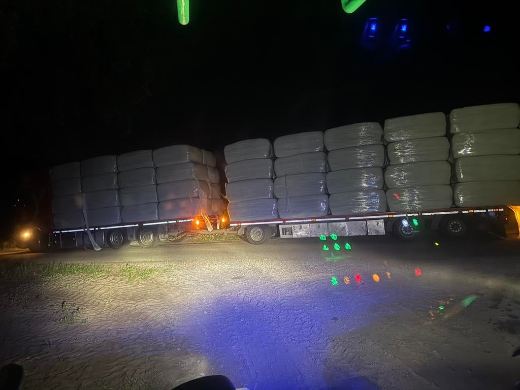 Voordroog hooi paardenhooi vierkante balen 1e kwaliteit gras, Ophalen, Vee