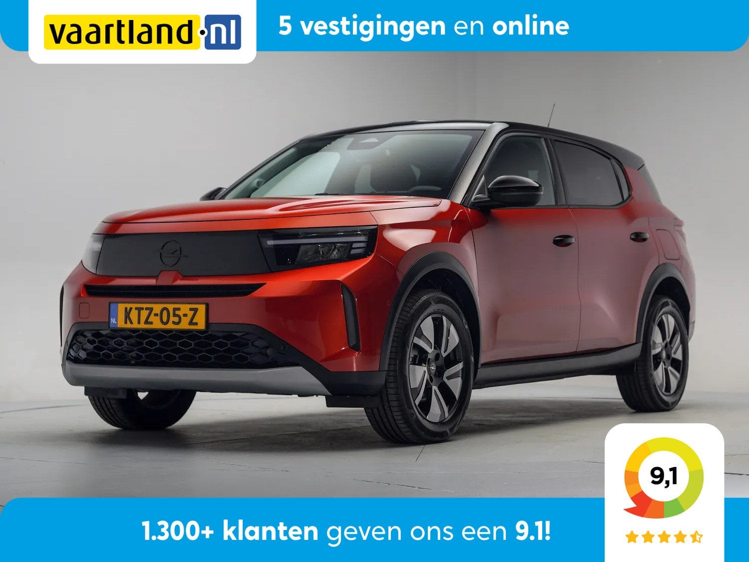 Opel Frontera Electric GS 44 kWh [ LED Navi Apple/Android Ca, Auto's, Automaat, 0 cilinders, Gebruikt, 44 kWh