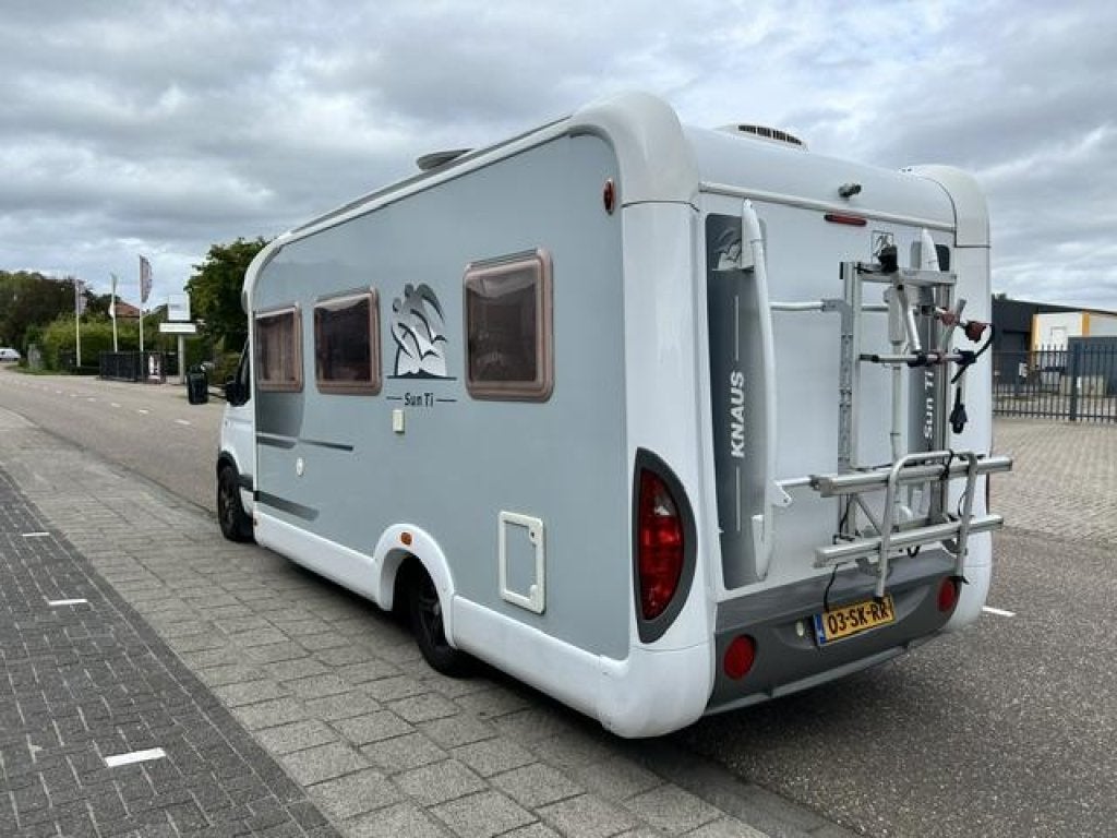 Knaus Sun Ti 650 MF 3.0 Distr.ketting, Caravans en Kamperen, Chemisch toilet, Standaard zit, Ringverwarming, 6 tot 7 meter