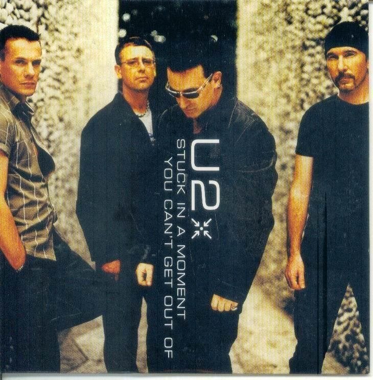 cd-single van U2 - Stuck in a moment you can\'t get out of, Cd's en Dvd's, Cd Singles, Verzenden, Zo goed als nieuw, Pop