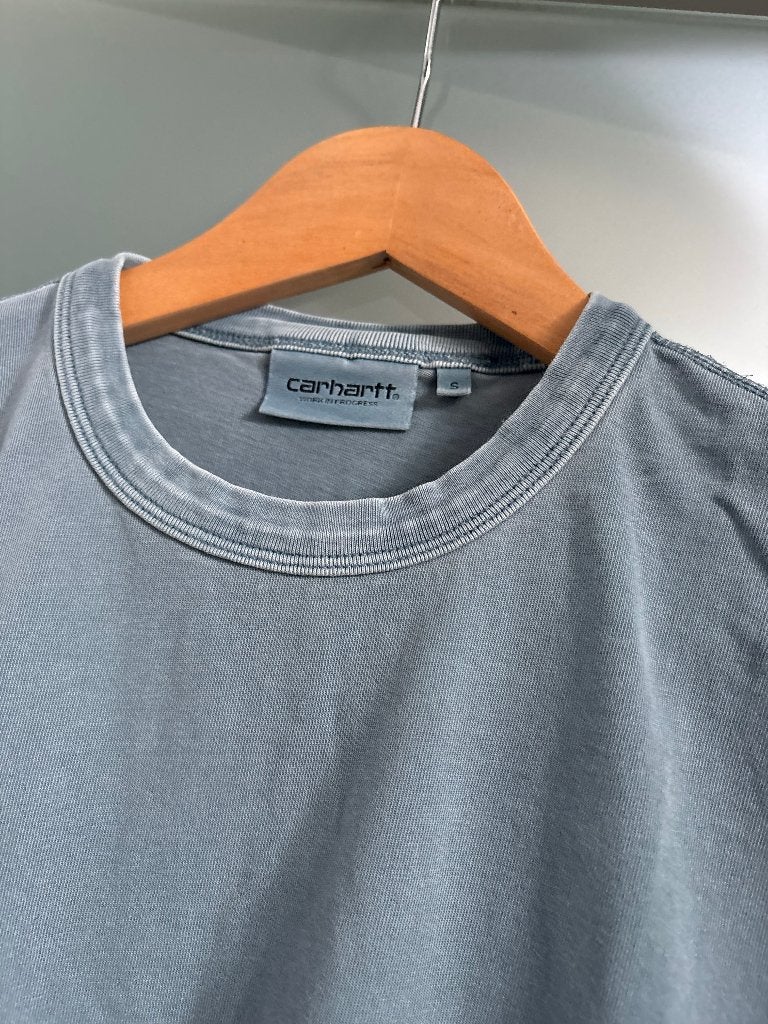 Carhartt - T-Shirt, Blauw, Ophalen of Verzenden, Zo goed als nieuw, Korte mouw