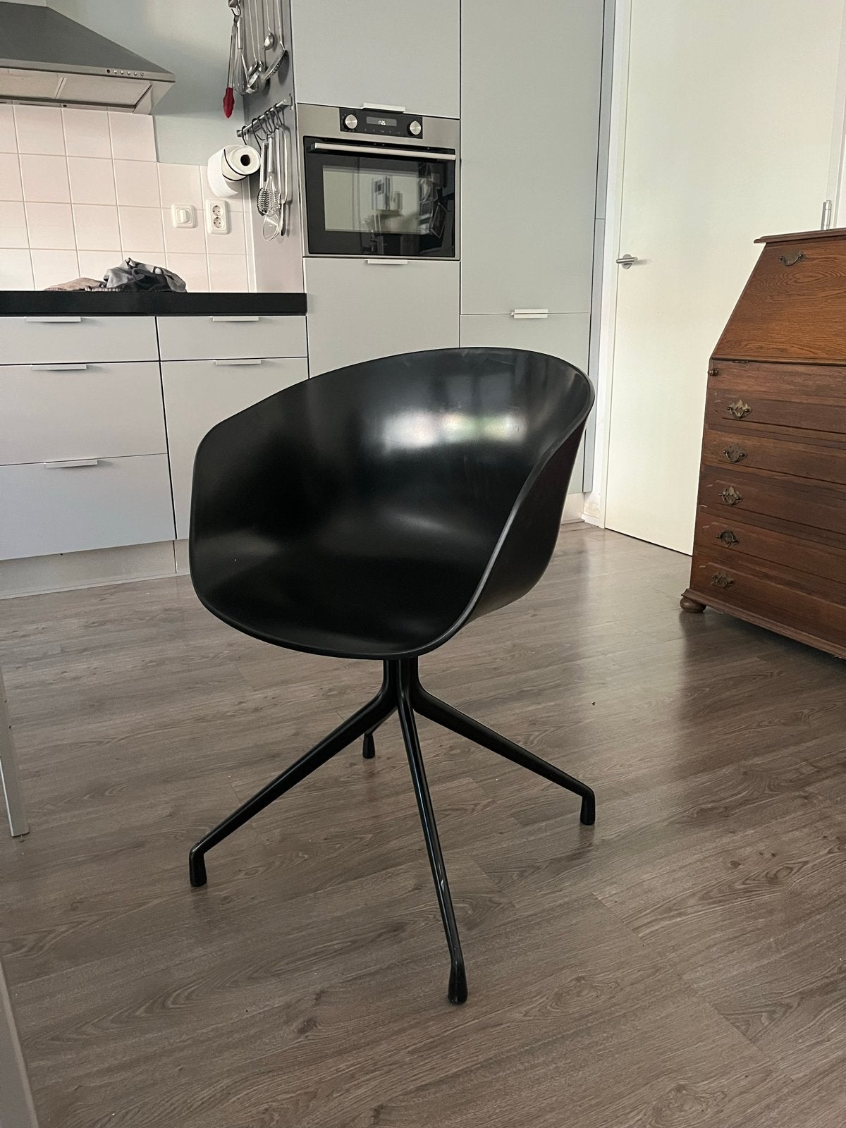 5x Hay AAC20 Stoelen - Zwart, prima staat, Huis en Inrichting, Stoelen, Ophalen, Kunststof, Zwart, Zo goed als nieuw