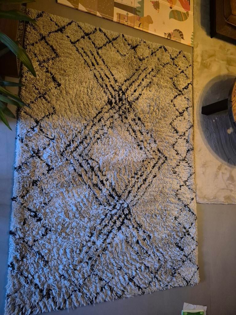 Loods 5 Veer Carpets Vloerkleed Jim - Crème 160x230 cm, Gebruikt, Modern, Bohemian, 150 tot 200 cm, Crème