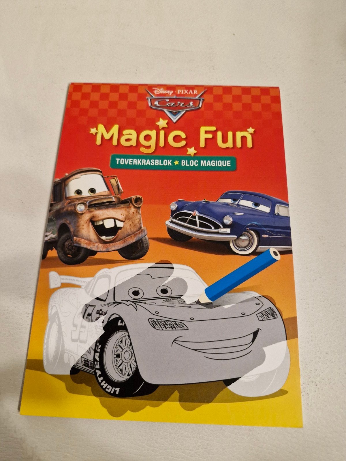 Disney Pixar Cars Kleur- en Stickerboek Set, Ophalen of Verzenden, Zo goed als nieuw, Diverse, Non-fictie