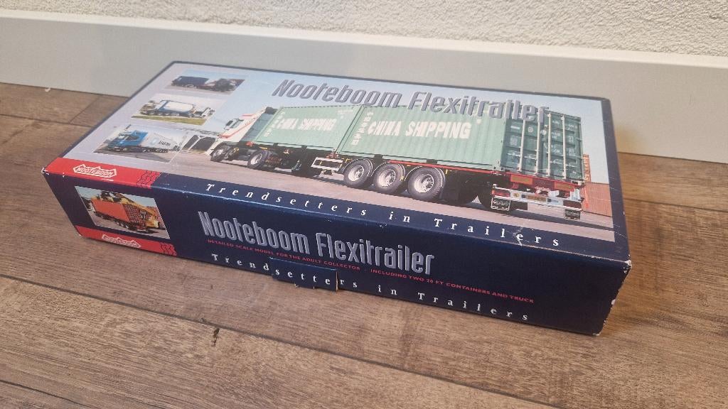 Nooteboom flexitrailer volvo&3-as  461240 incl ovp, Ophalen of Verzenden, Zo goed als nieuw, Bus of Vrachtwagen, Conrad