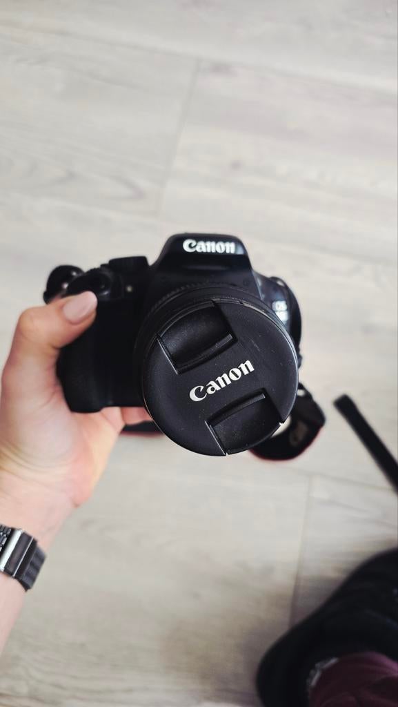 Canon 550D Body + 18-55 lens + 18-135 lens + tas, Audio, Tv en Foto, Fotocamera's Digitaal, Ophalen, Gebruikt, Canon, Geen optische zoom