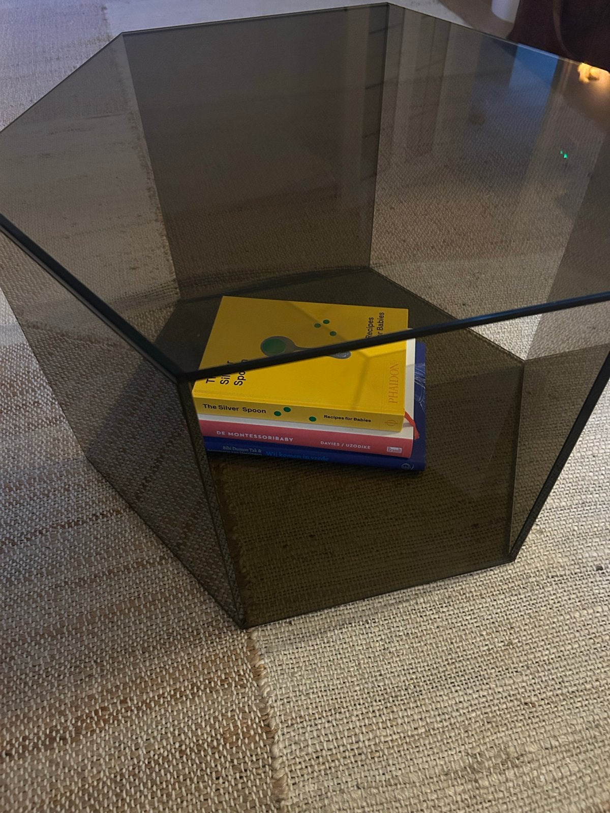 Fest Amsterdam Hexagon bijzettafel - Thomas Eurlings, Huis en Inrichting, Tafels | Bijzettafels, Ophalen, Minder dan 45 cm, Gebruikt