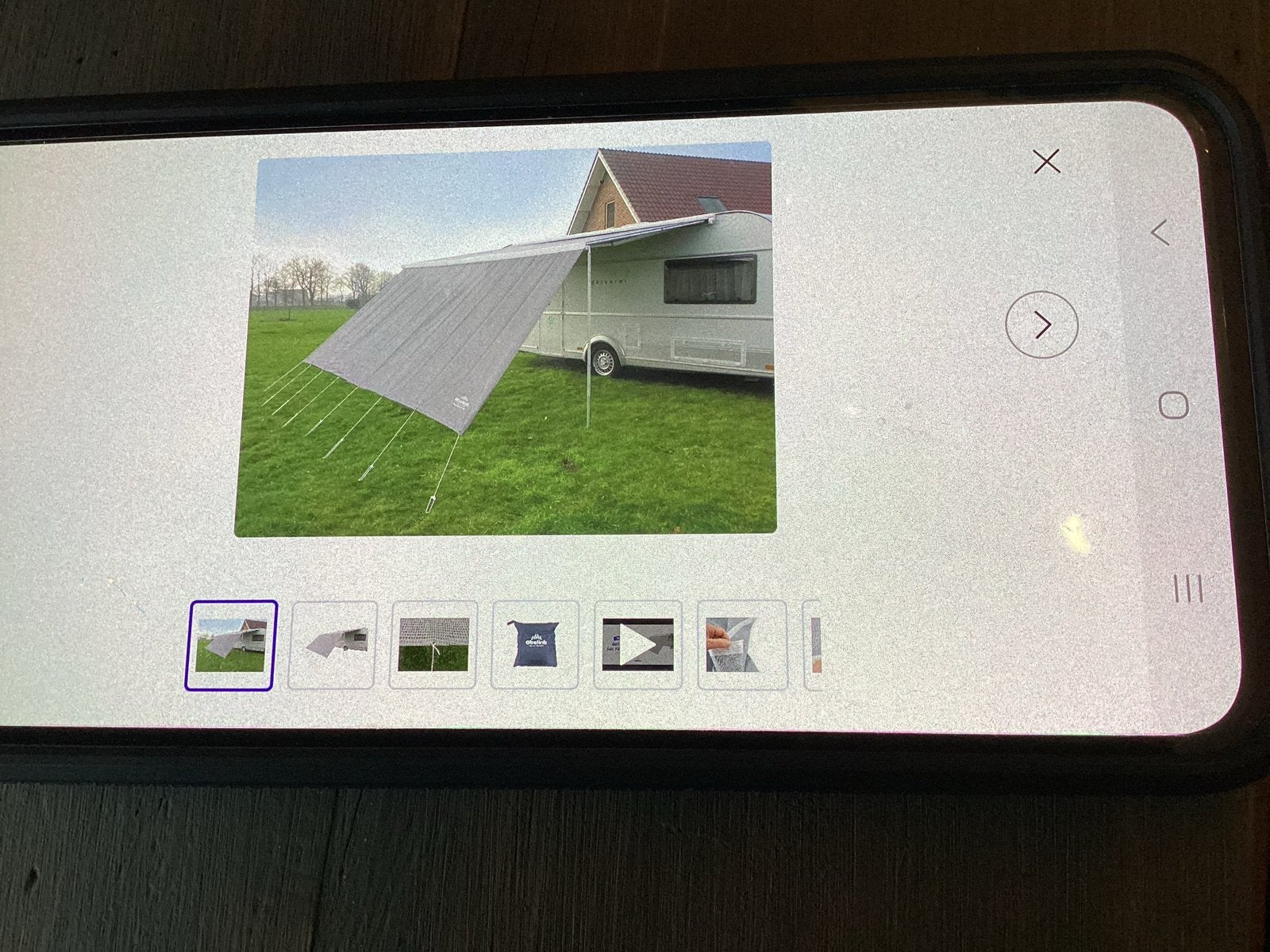 Obelink Sol Front XL 280 Caravan Luifel - nieuw, Ophalen of Verzenden, Nieuw