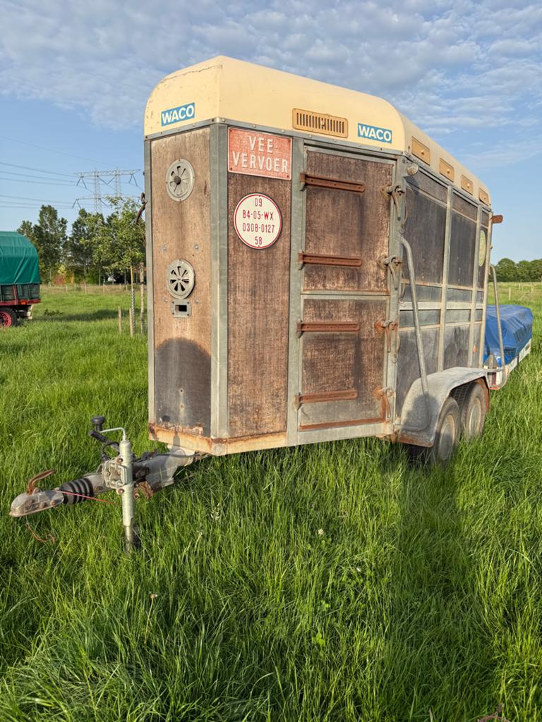 Robuuste WACO veetrailer - Ideaal voor transport, Ophalen, Gebruikt