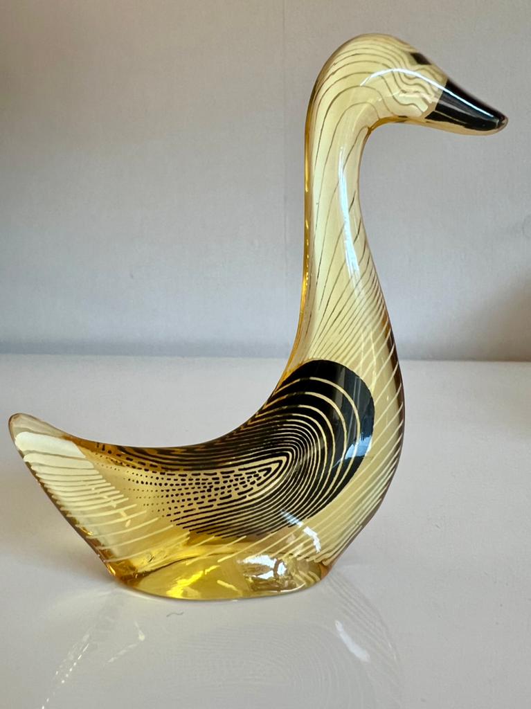 Vintage Lucite Abraham Palatnik Gans Goose Op-Art  70’s, Ophalen of Verzenden