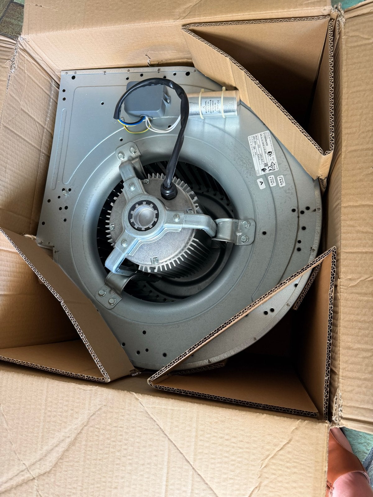 Nieuwe afzuiger/ventilator voor diverse toepassingen, Ophalen, Nieuw, Afzuiger