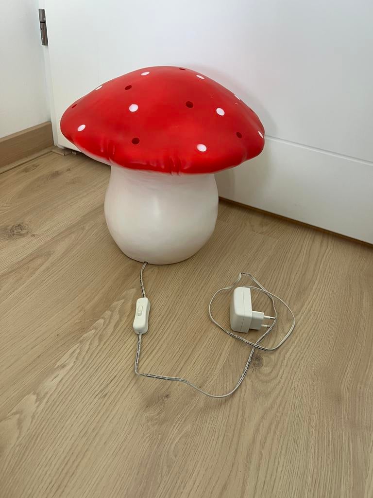 Heico vliegenzwam paddenstoel lampje, Ophalen of Verzenden, Zo goed als nieuw