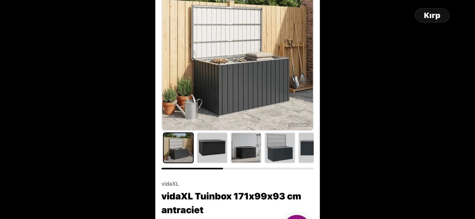 Tuin box, Tuin en Terras, Ophalen, Nieuw, Kunststof, Overige typen