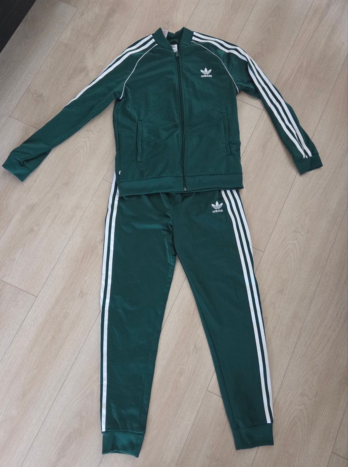 Adidas trainingspak maat 164, Adidas, Gebruikt, Jongen of Meisje, Ophalen of Verzenden
