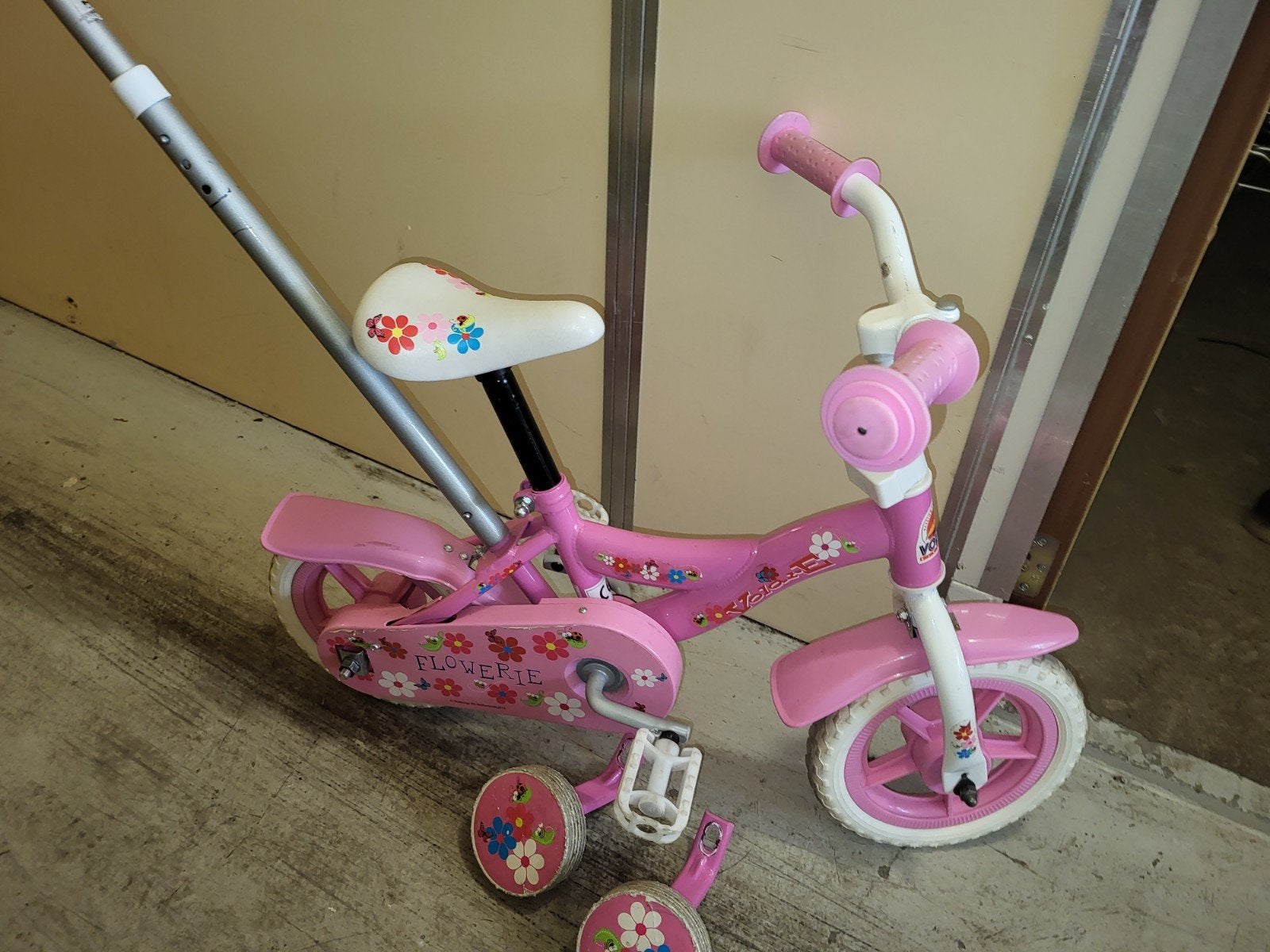 Kinderfiets, Ophalen