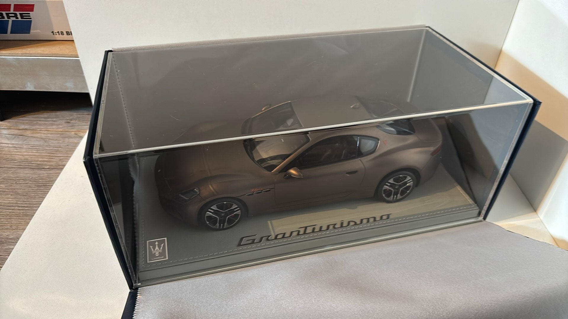 Maserati granturismo trofeo rame folgore BBR 1.18, Overige merken, Ophalen of Verzenden, A, A