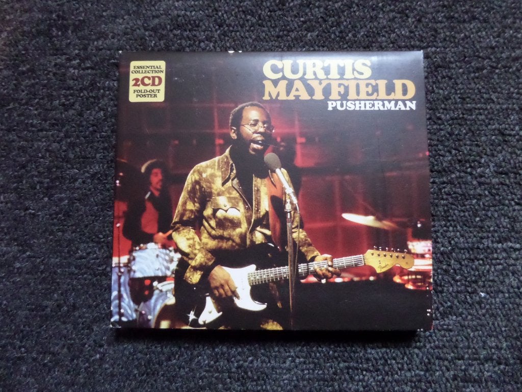 Curtis Mayfield - pusherman CD, Ophalen of Verzenden, Zo goed als nieuw