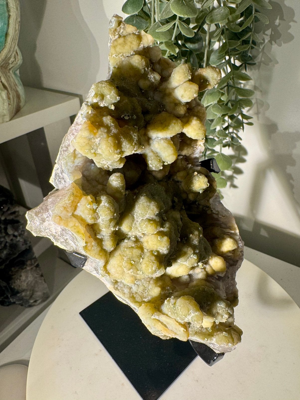 Groene stalactiet chalcedoon, Ophalen of Verzenden