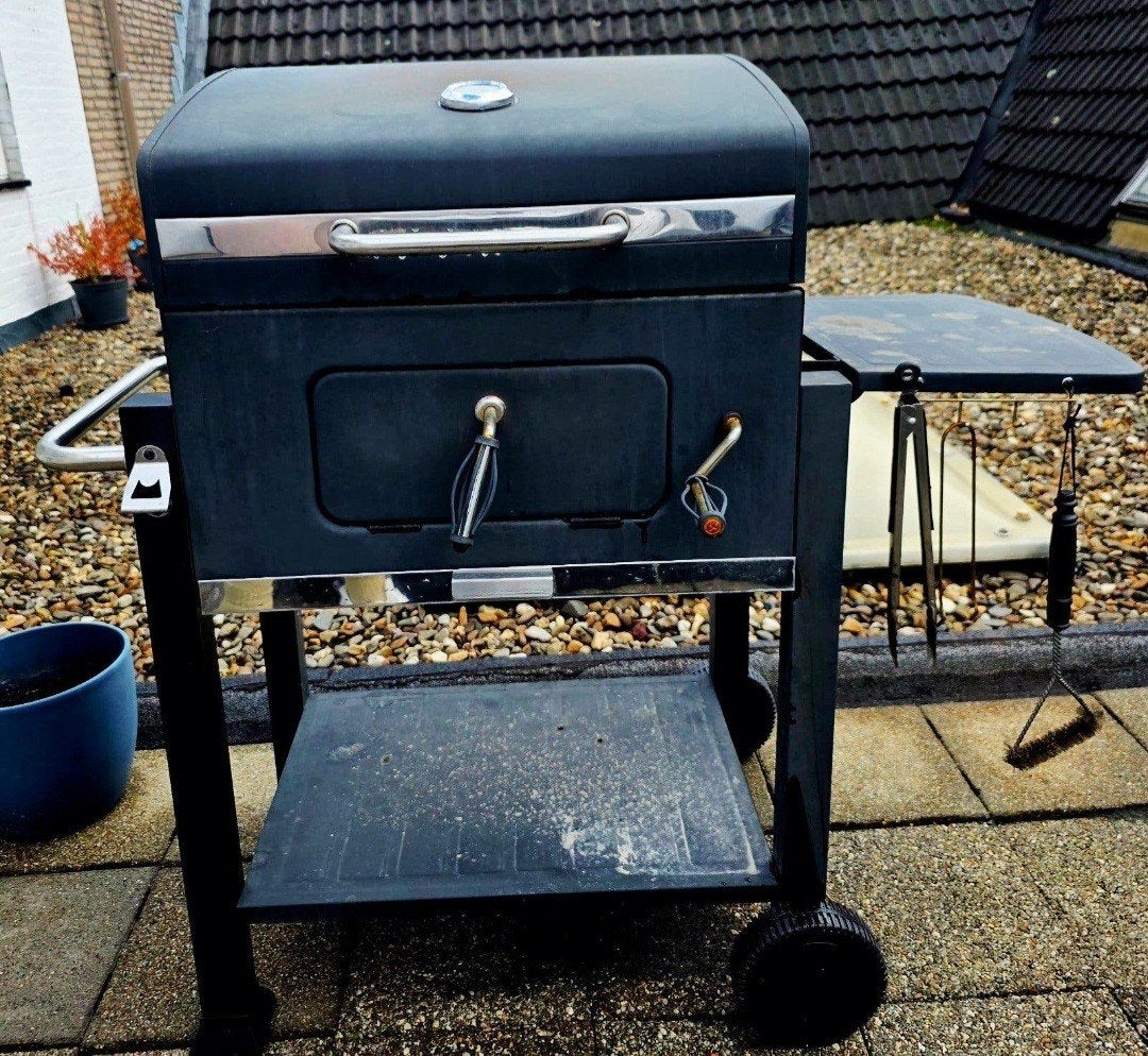 Grote, stevige multifunctionele barbecue - Grijs, Ophalen, Gebruikt, Onbekend