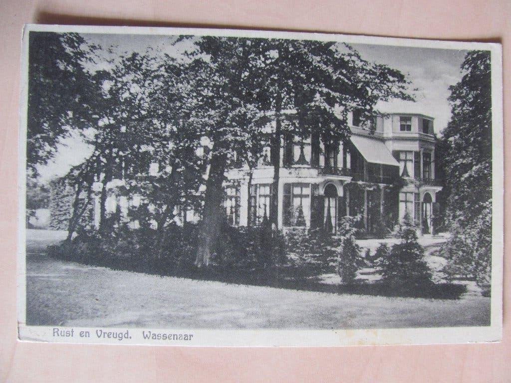 Wassenaar, Rust & Vreugd, Ophalen of Verzenden, 1920 tot 1940, Ongelopen, Zuid-Holland